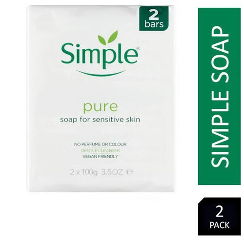 Simple Twin Soap 100G