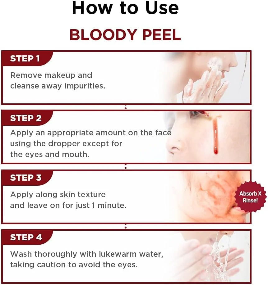 SKIN1004 - Zombie Beauty Bloody Peel 30ml - Image 5