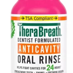 TheraBreath AntiCavity Oral Rinse Sparkle Mint