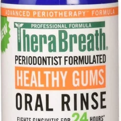 TheraBreath Healthy Gums Oral Rinse Clean Mint 3oz