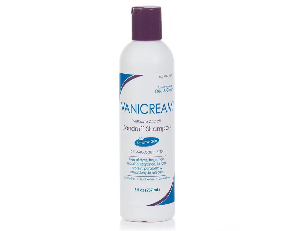Vanicream Dandruff Shampoo 8oz Bottle